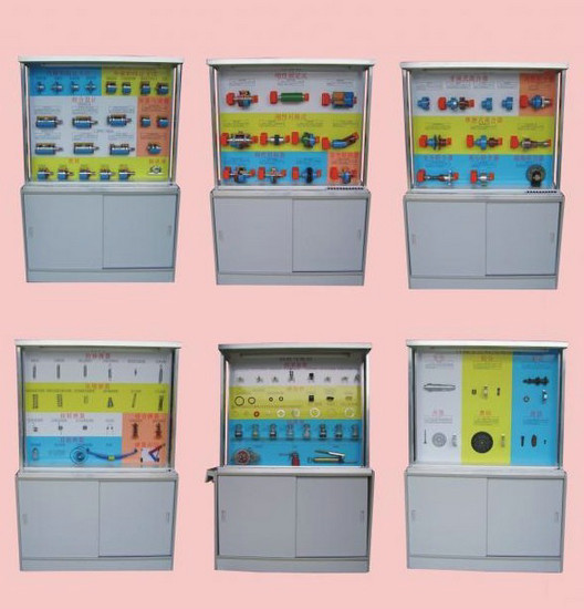 機(jī)械零件陳列柜《機(jī)械零件》陳列柜,教學(xué)陳列柜