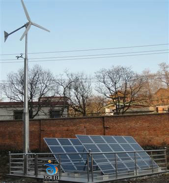 10KW風(fēng)光互補微網(wǎng)發(fā)電系統(tǒng)教學(xué)實訓(xùn)臺（室內(nèi)外）