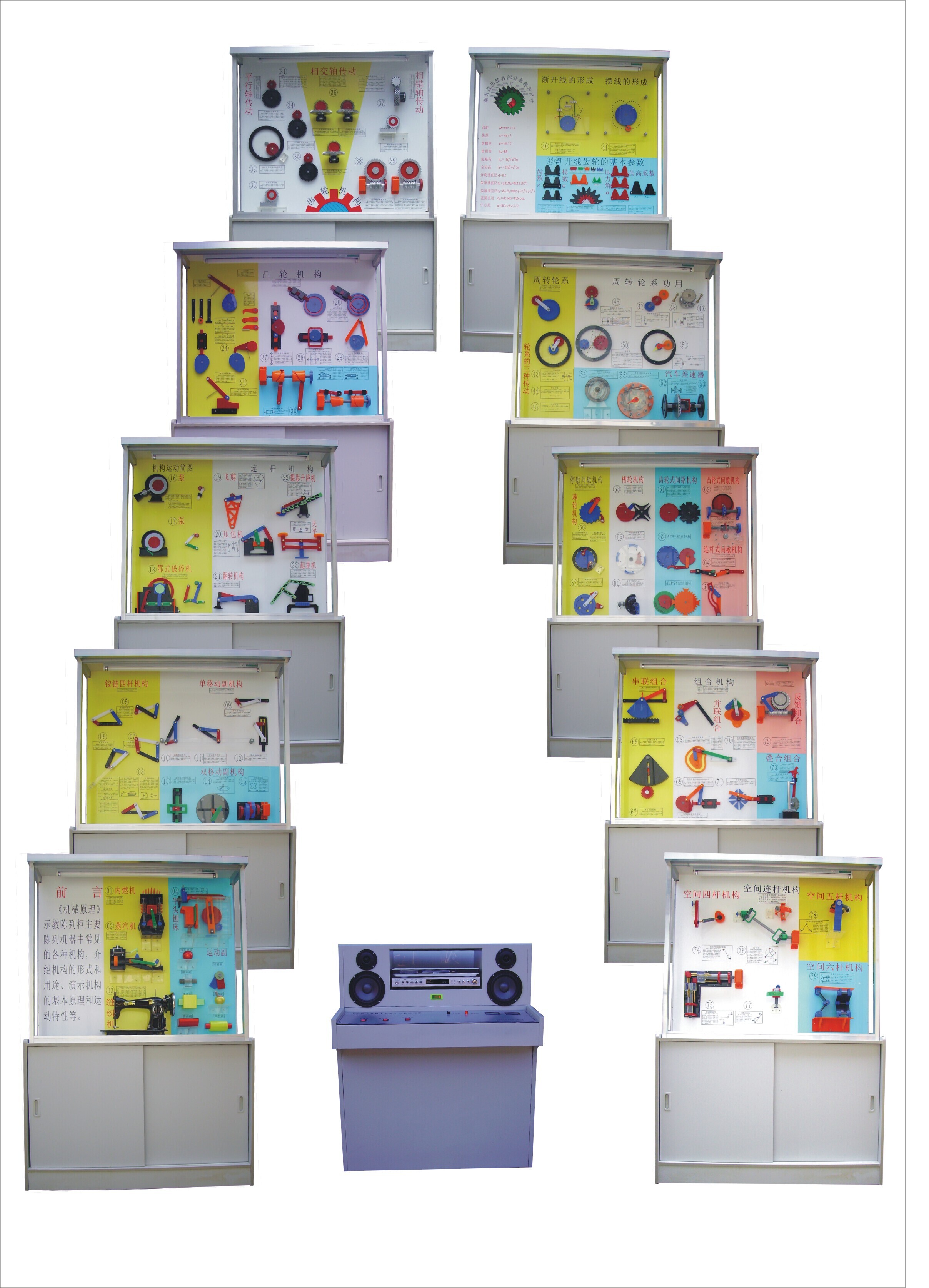 機(jī)械原理陳列柜
