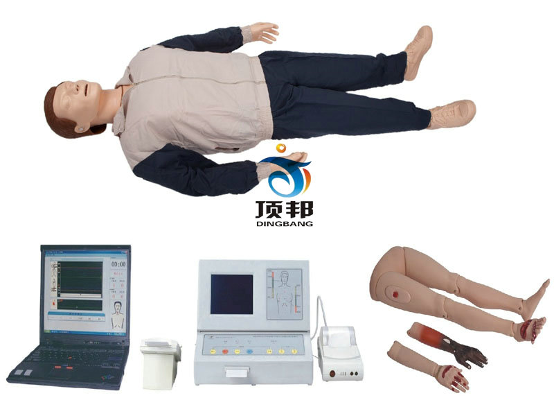 液晶彩顯高級全自動電腦心肺復蘇模擬人(IC卡)