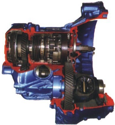 前驅變速器解剖臺架