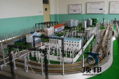 城市軌道交通牽引供電沙盤模型