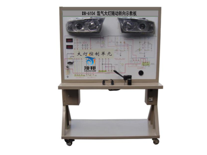 氙氣大燈隨動(dòng)轉(zhuǎn)向示教板