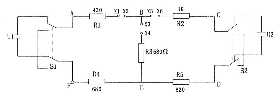 電工電子實驗室設(shè)備基爾霍夫定律的驗證實驗(圖1)