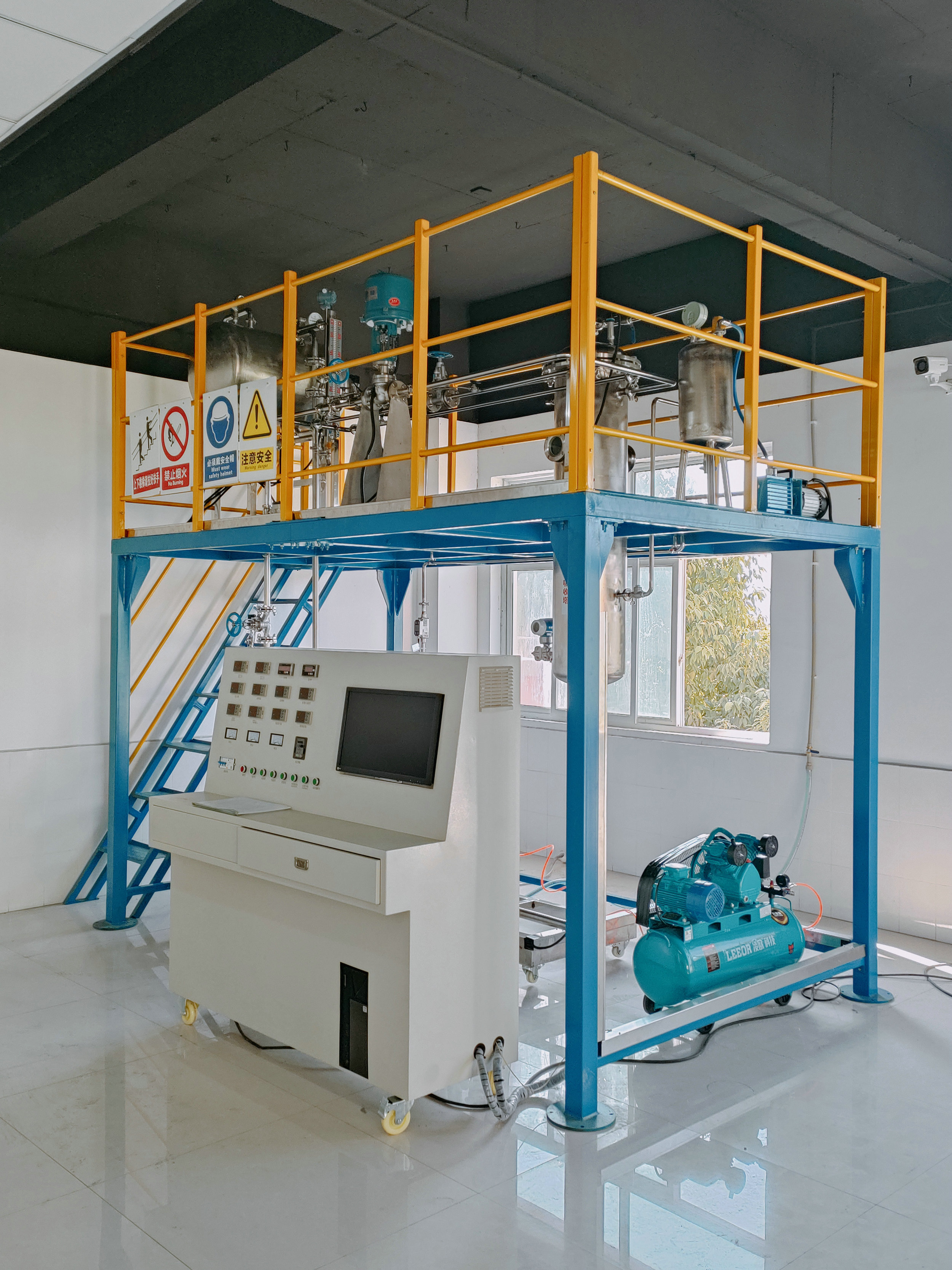 計算機過程控制流體輸送操作實訓(xùn)裝置