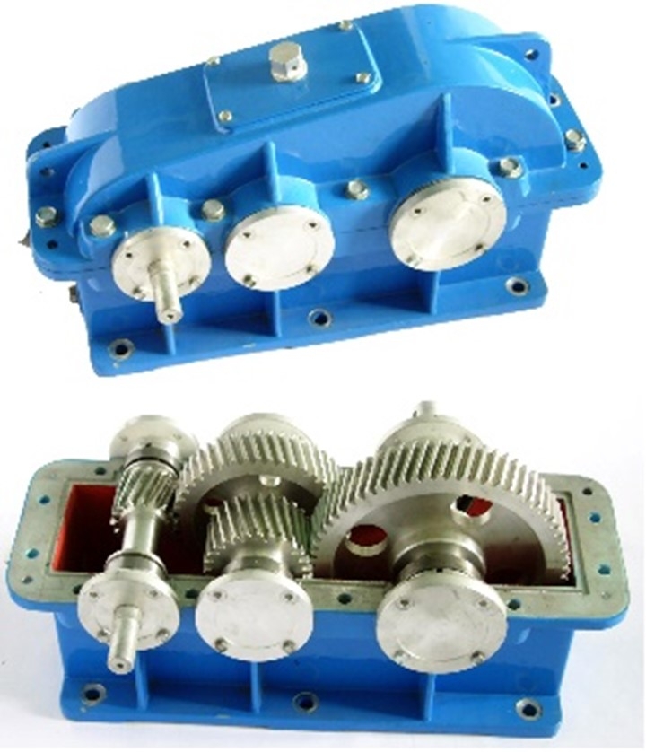 展開式雙級(jí)圓柱齒輪減速器