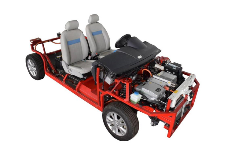 比亞迪秦混動底盤結(jié)構(gòu)實(shí)訓(xùn)臺