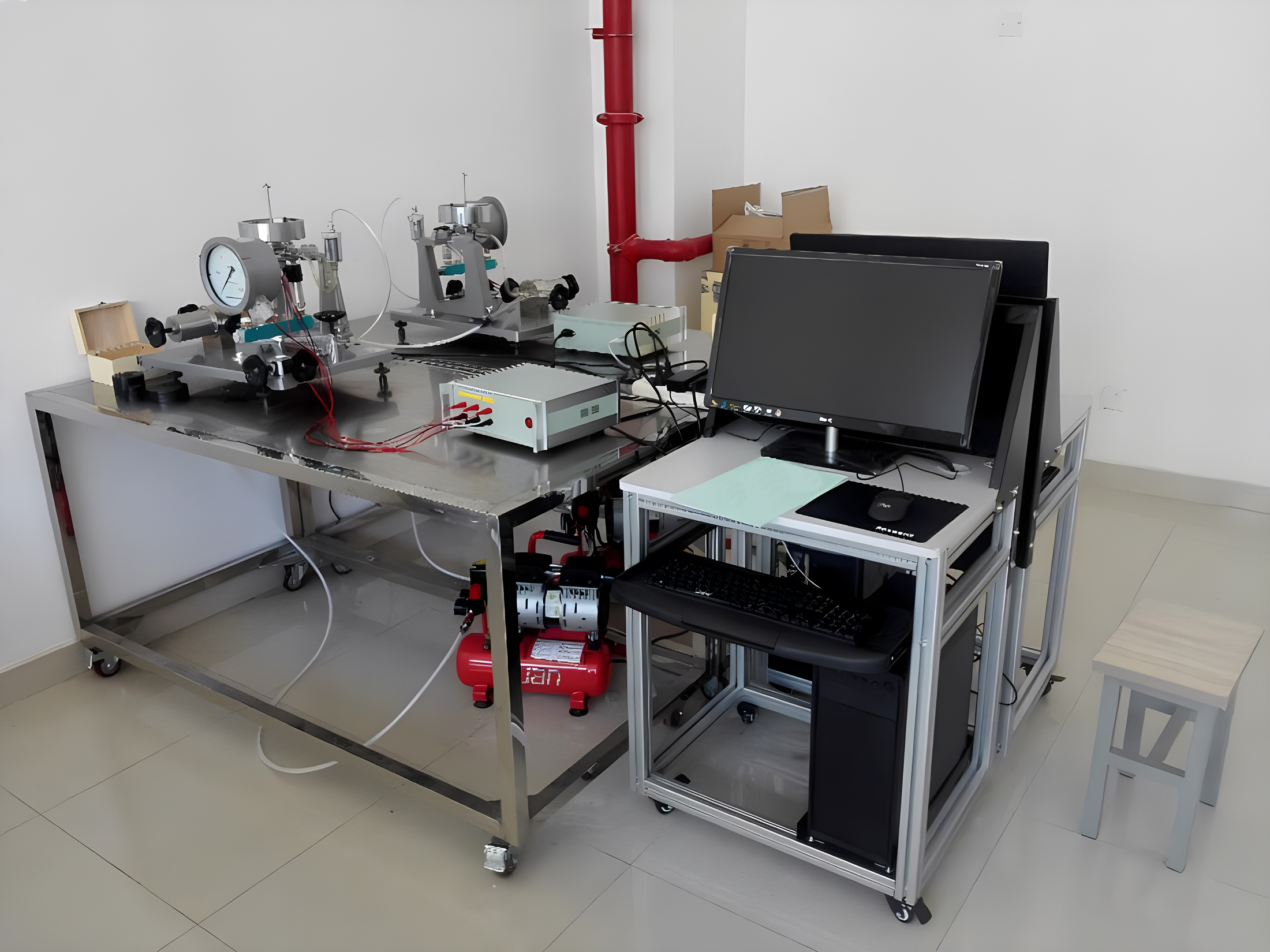 壓力傳感器標(biāo)定實(shí)驗(yàn)系統(tǒng)