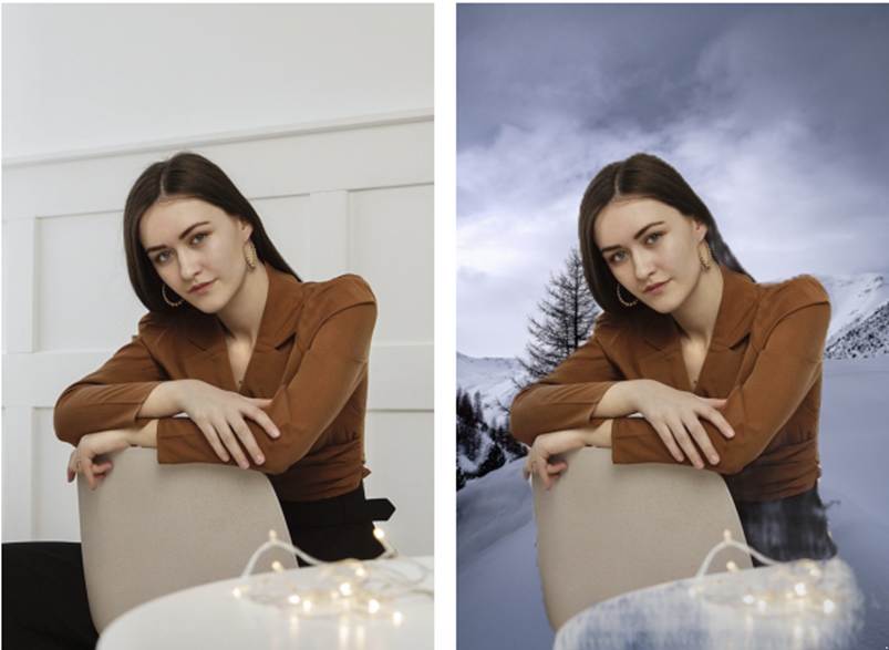 人像分割與背景替換